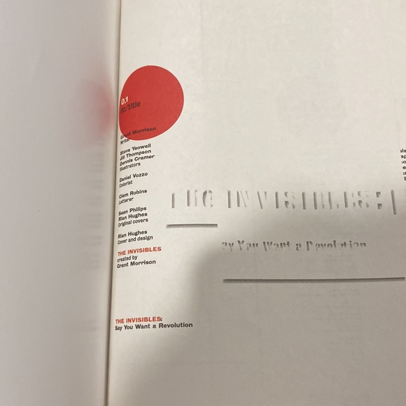The Invisibles Volume #1: Say You Want A Revolution by Grant Morrison - Picture 5 of 8